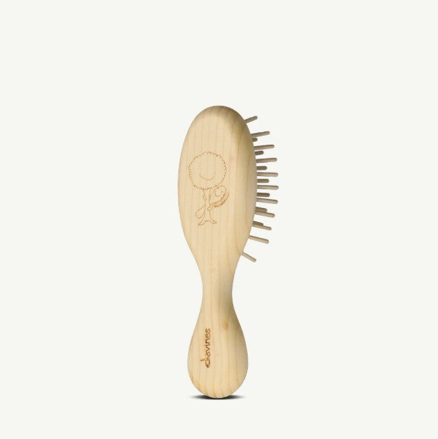 Spazzola per capelli Spazzola TEK x Davines, in legno riciclato
